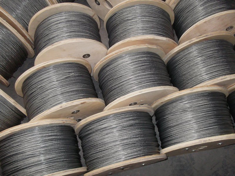 pl1616036 3mm galvanized steel wire rope 6x37 and din gb en12385 4